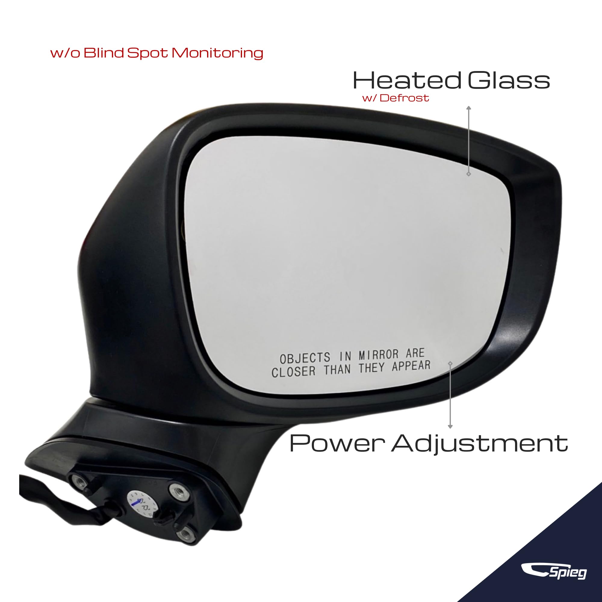 Amazon.com: Spieg Passenger Side Mirror for Mazda CX-5 2017-2019